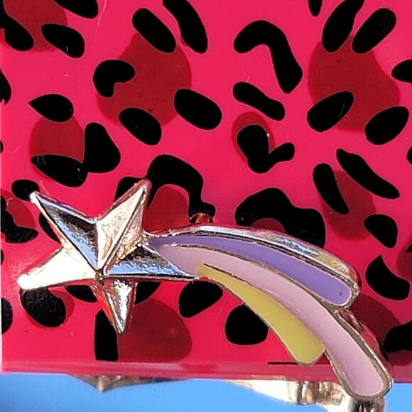 Betsey Johnson Unicorn & Shooting Star Earrings – Whimsical Statement Jewelry - Picture 3 of 13
